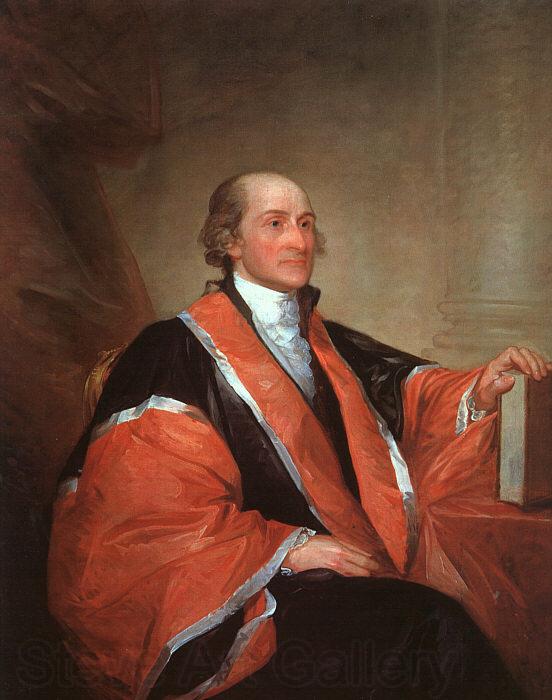 Gilbert Charles Stuart Chief Justice John Jay Norge oil painting art